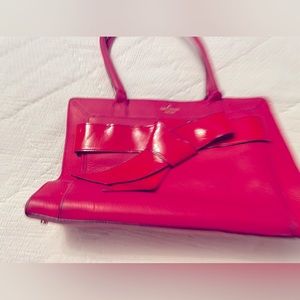 Kate Spade Patent Leather Bow Tote